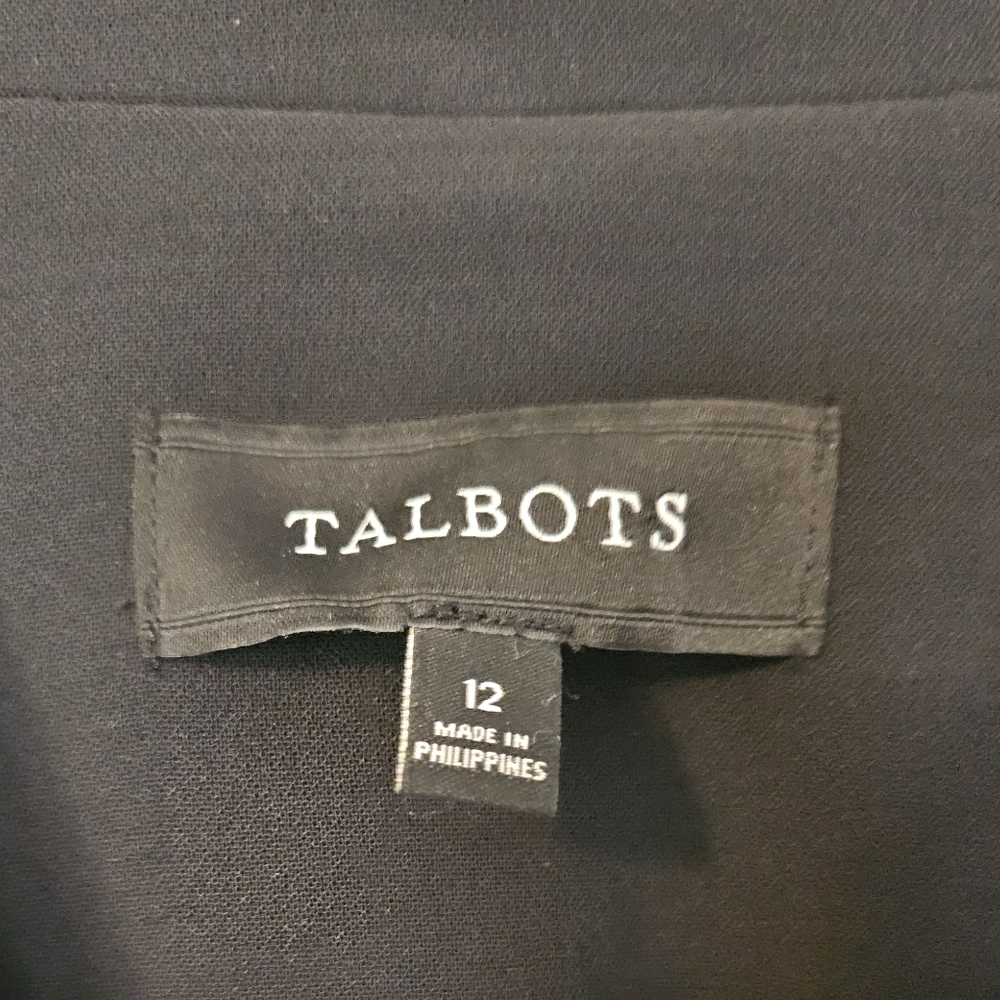 Talbots Lined Blazer Jacket Single Button Pockets… - image 8